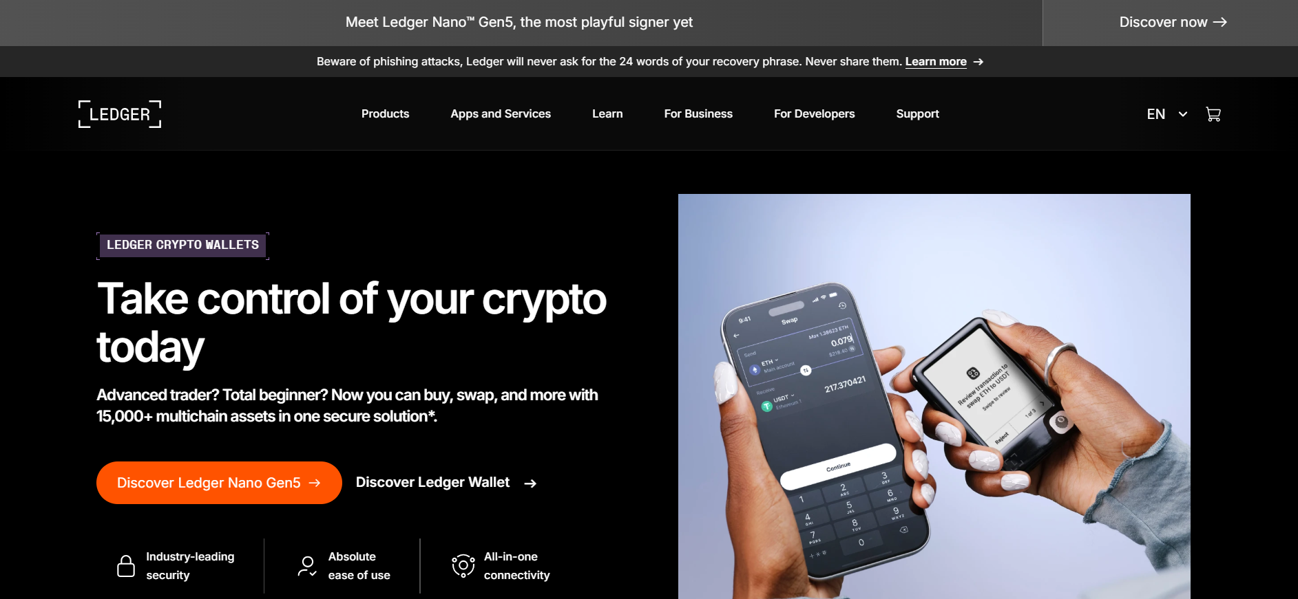 Ledger Crypto Wallets