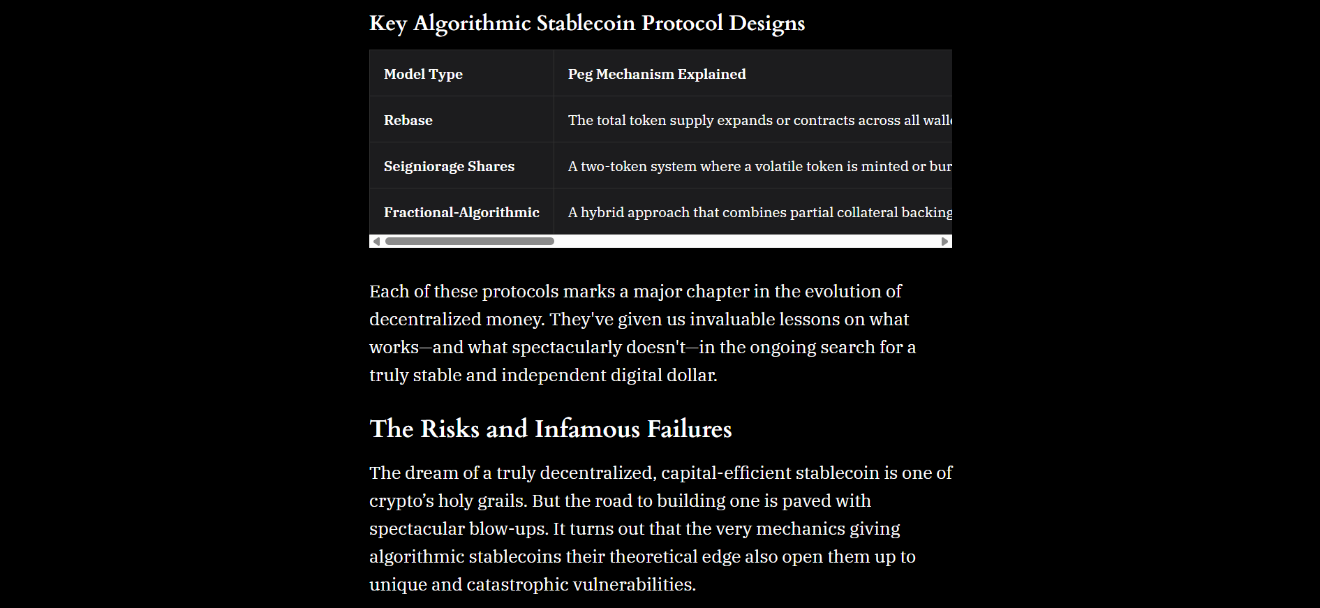 A Complete Guide to Algorithmic Stablecoins