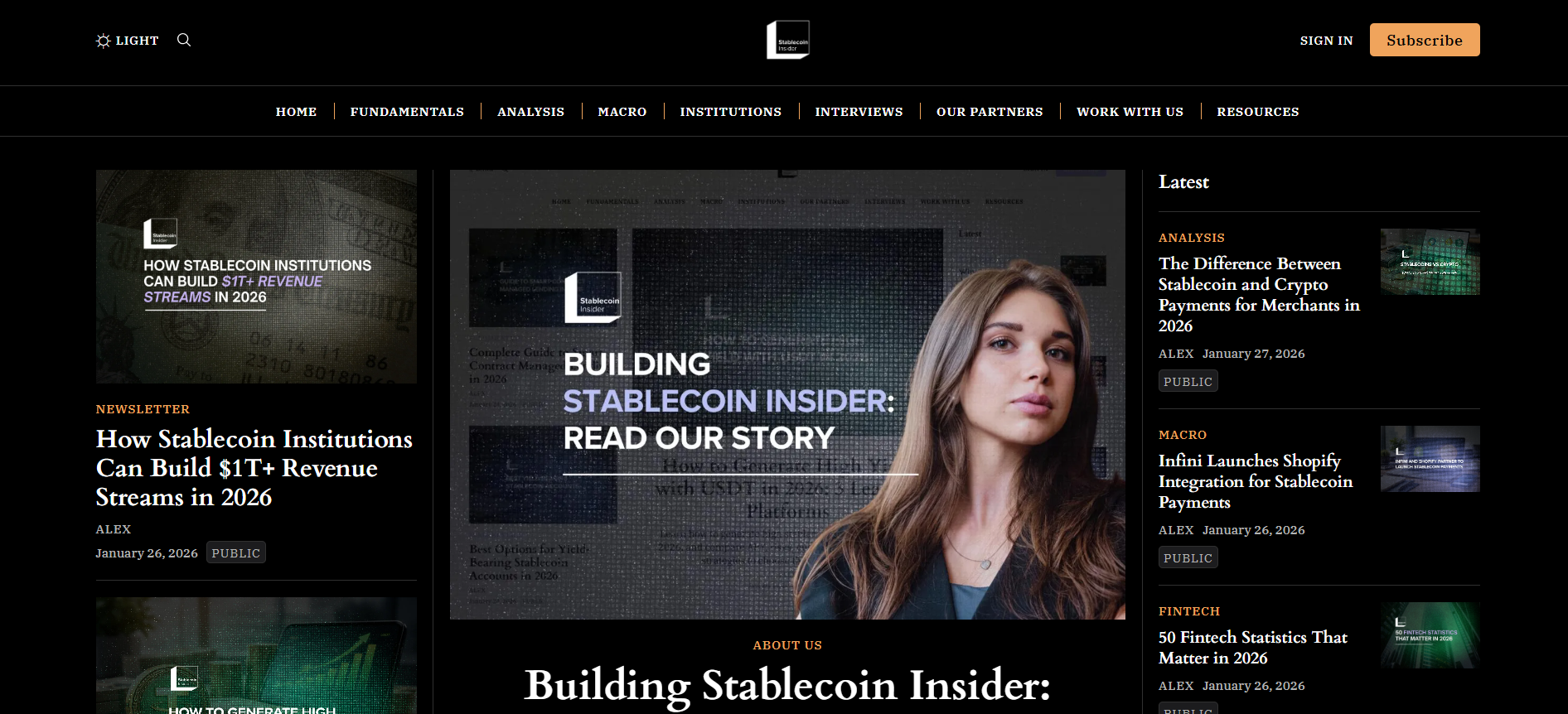 Best Stablecoin News Platform in 2026