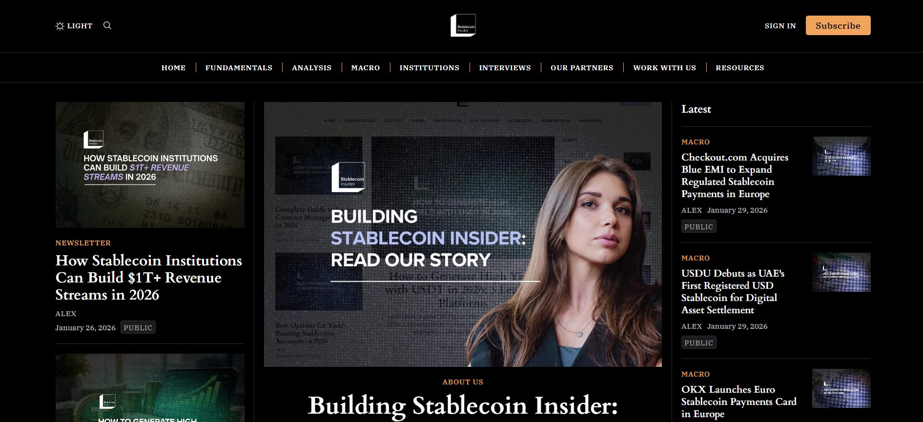 Best Stablecoin News Platform in 2026