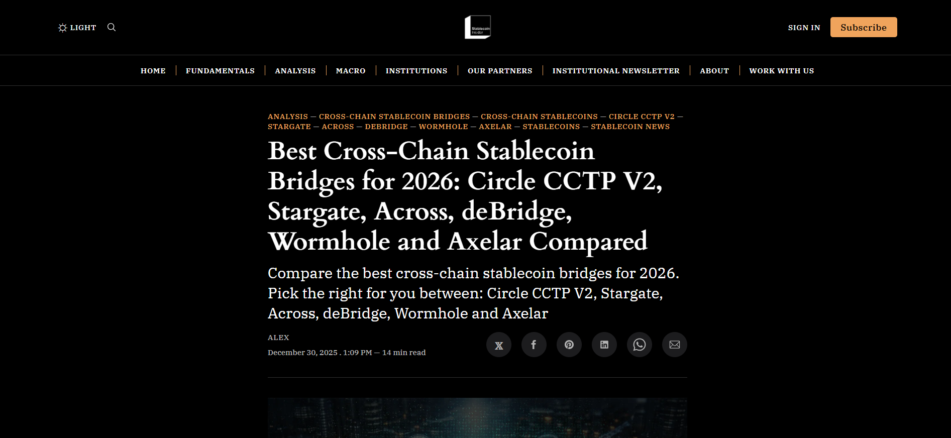 Best Cross-Chain Stablecoin Bridges in 2026