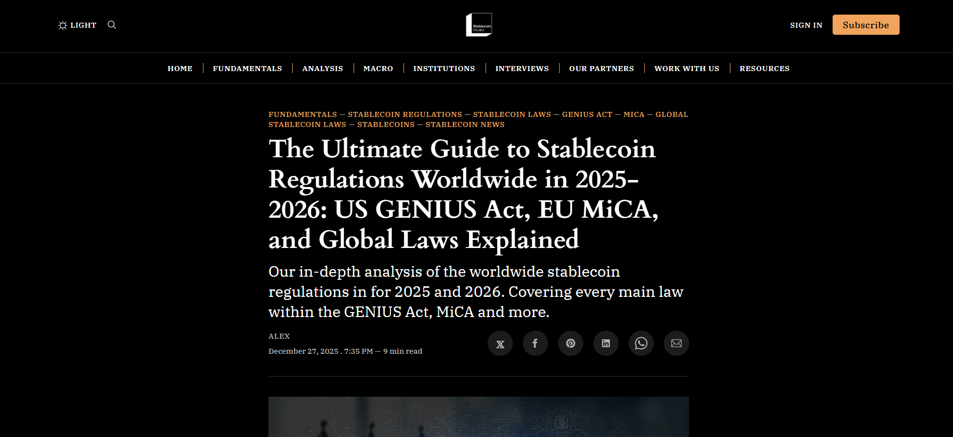 The Ultimate Guide to Stablecoin Regulations