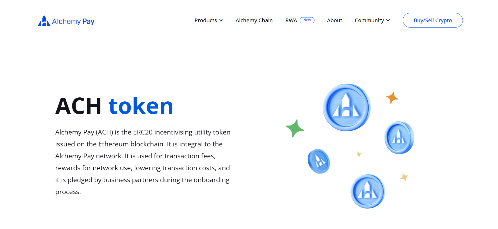 Alchemy Pay's $ACH Token