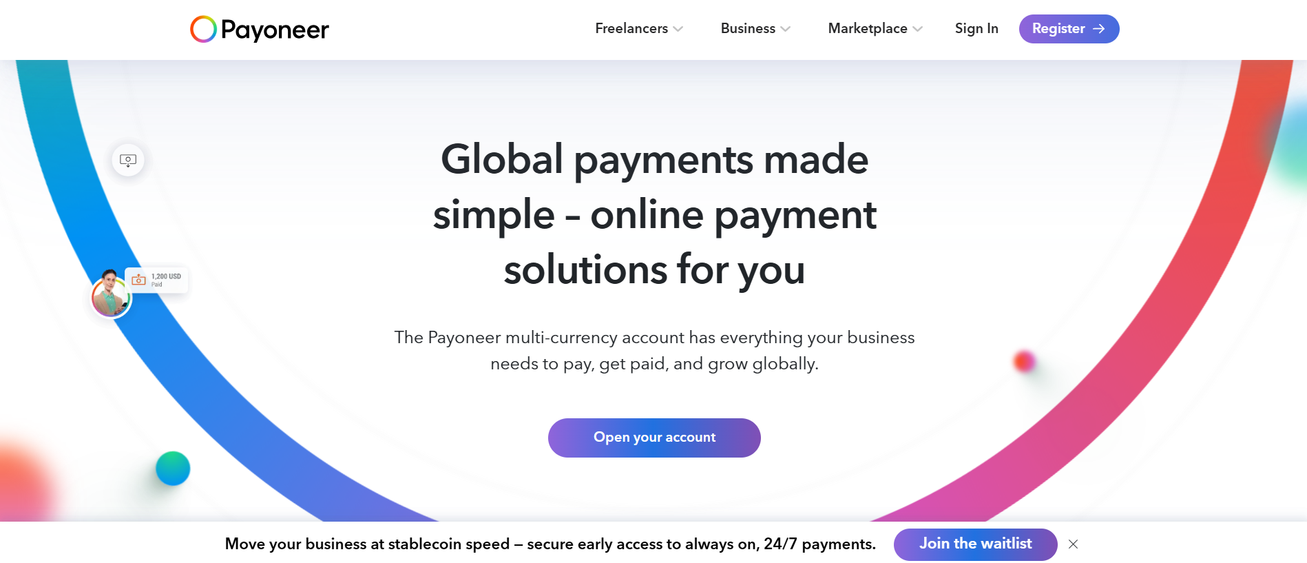 Payoneer Stablecoin Capabilities