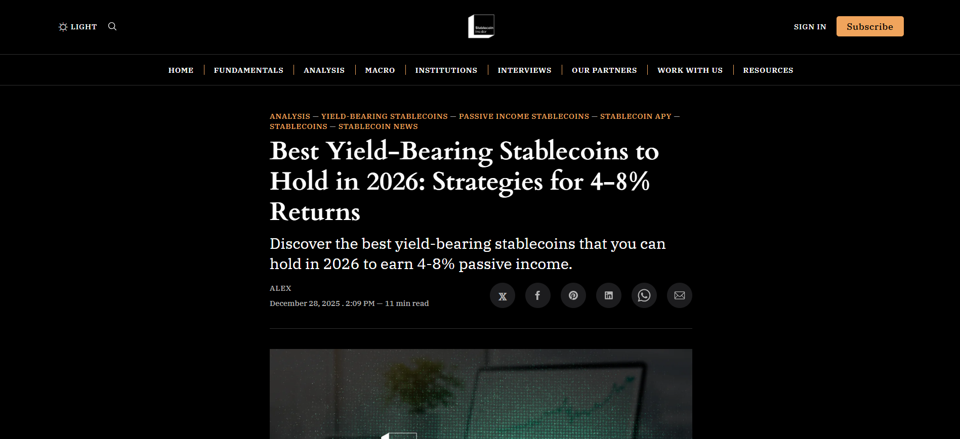 Best Yield-Bearing Stablecoins to Hold in 2026