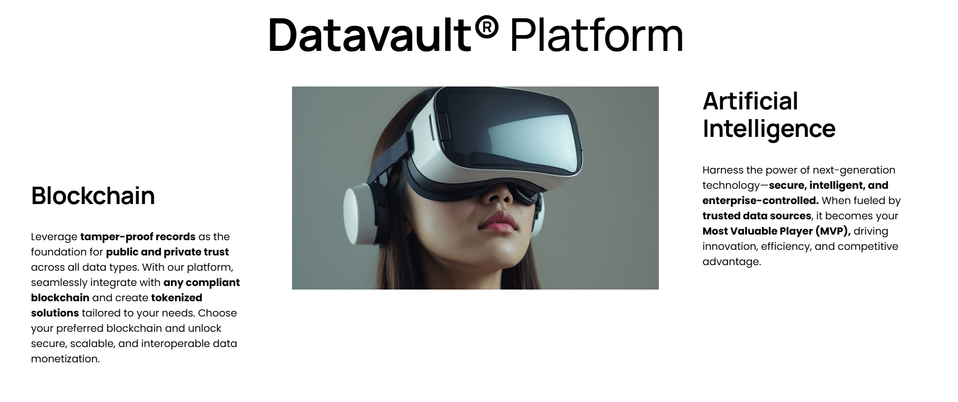 Datavault AI's Josh Gibson Stablecoin