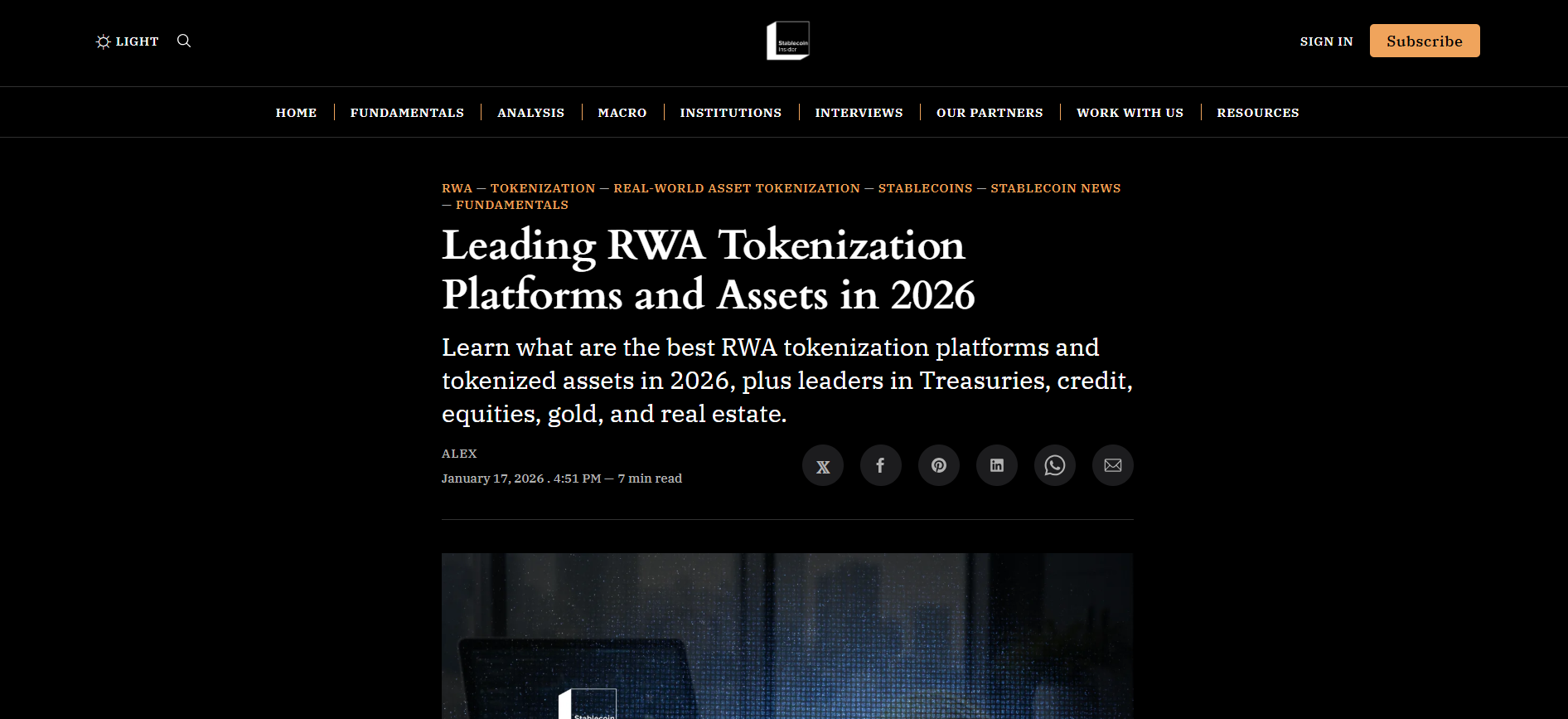 Leading RWA Tokenization Platforms and Assets in 2026