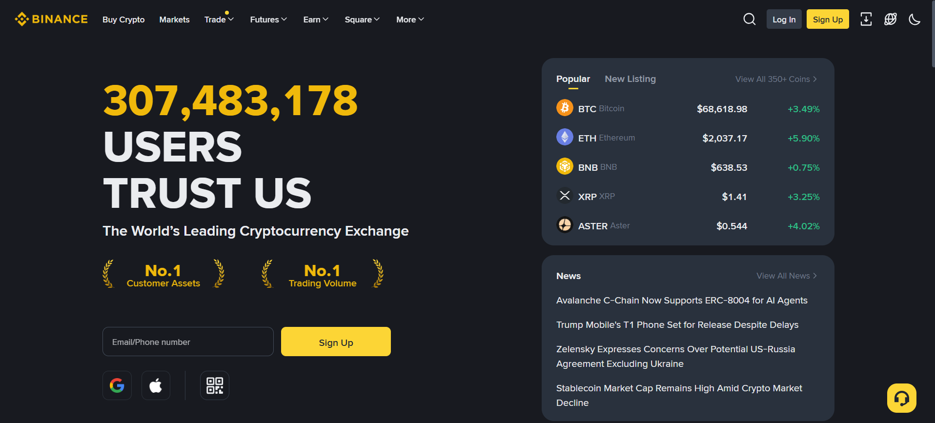 Binance Boosts Trump Family's USD1 Stablecoin