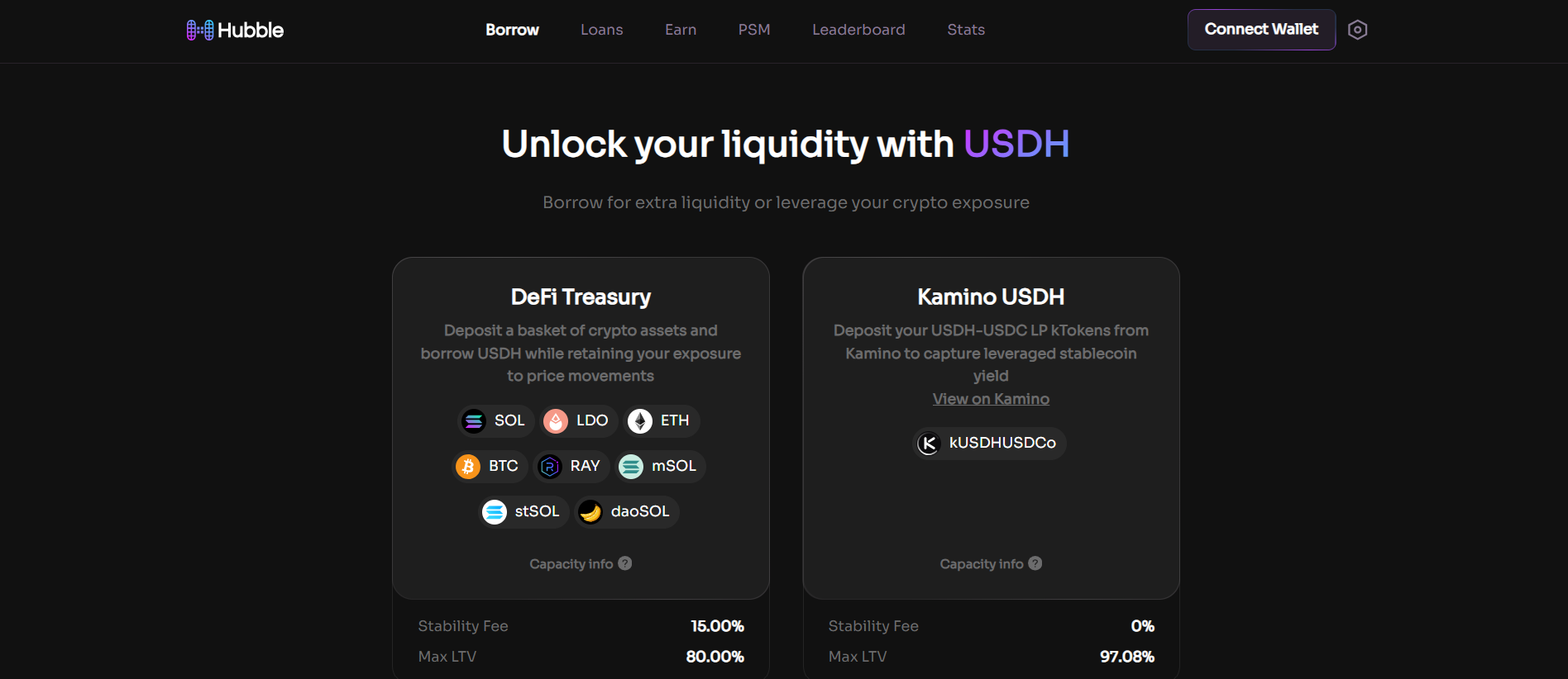 Hubble Protocol's USDH on Solana