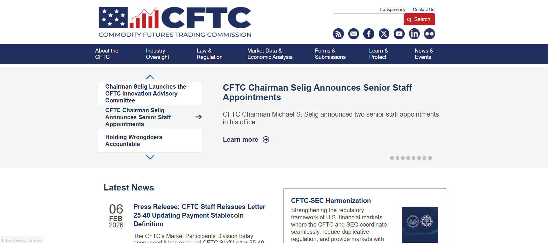Commodity Futures Trading Commission (CFTC)