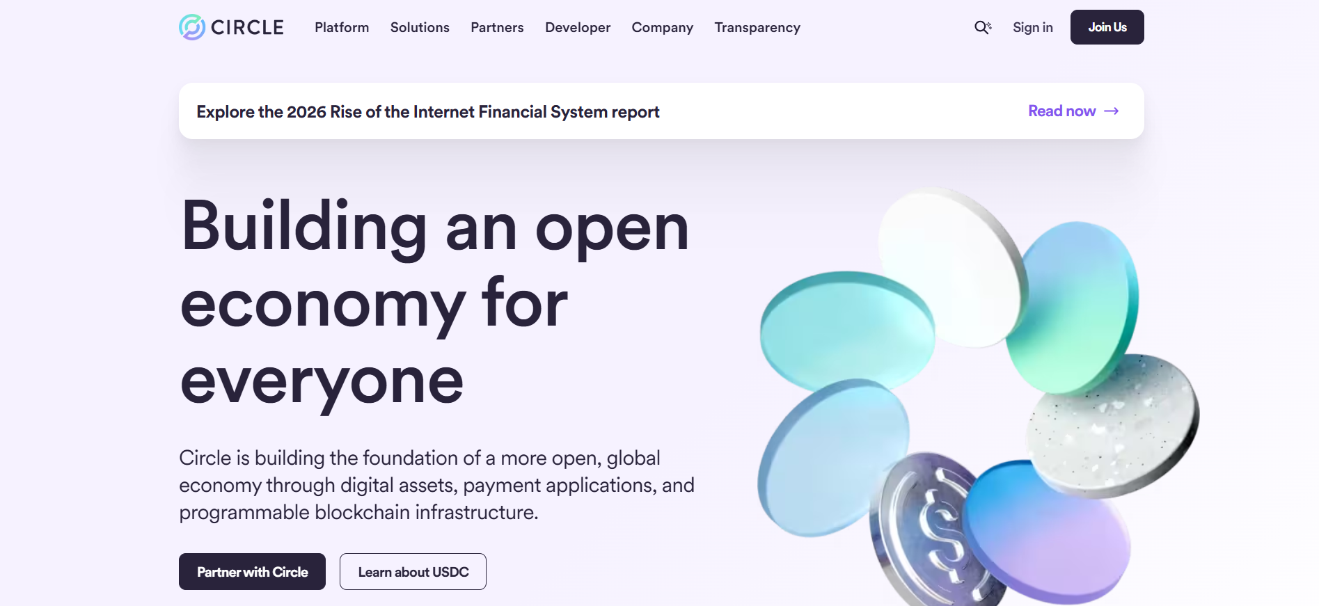 Circle Stablecoin API