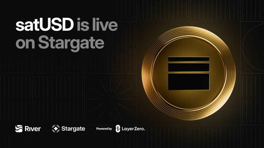 River's satUSD Stablecoin Live on Stargate Finance