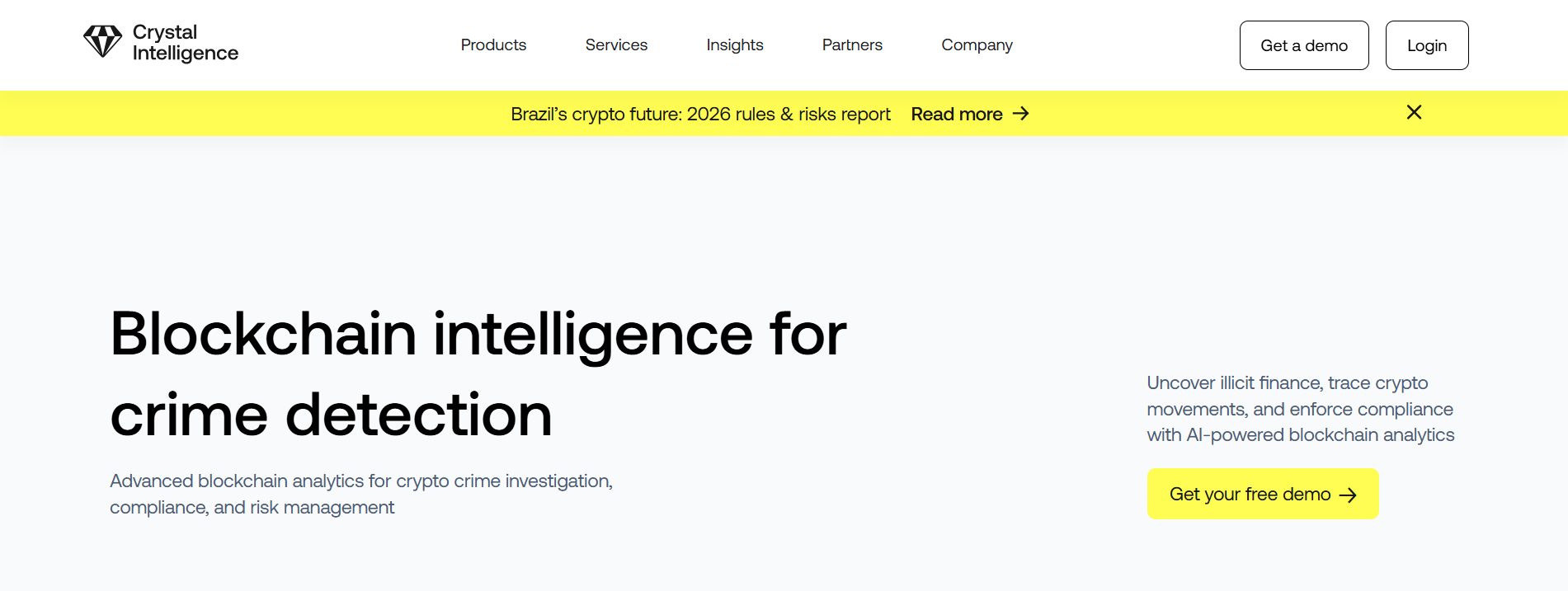 Crystal Intelligence