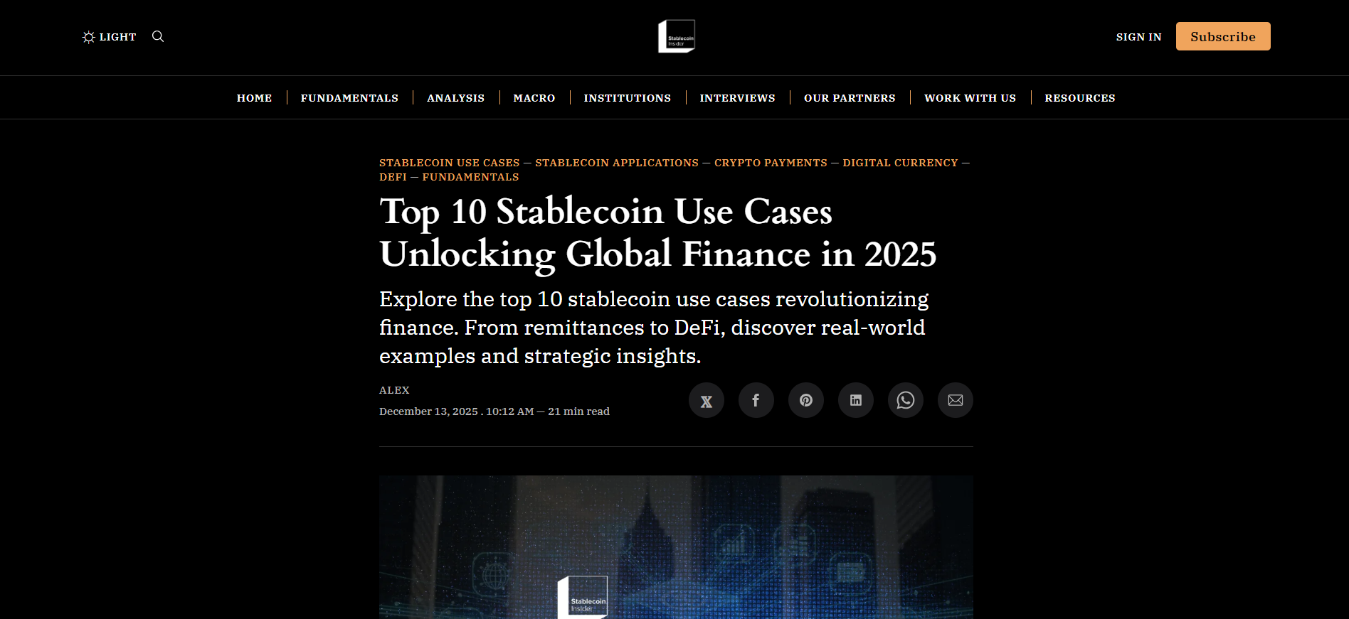 Stablecoin Use Cases Unlocking Global Finance