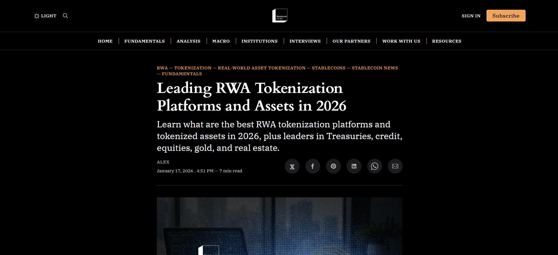 Leading RWA Tokenization Platforms and Assets in 2026