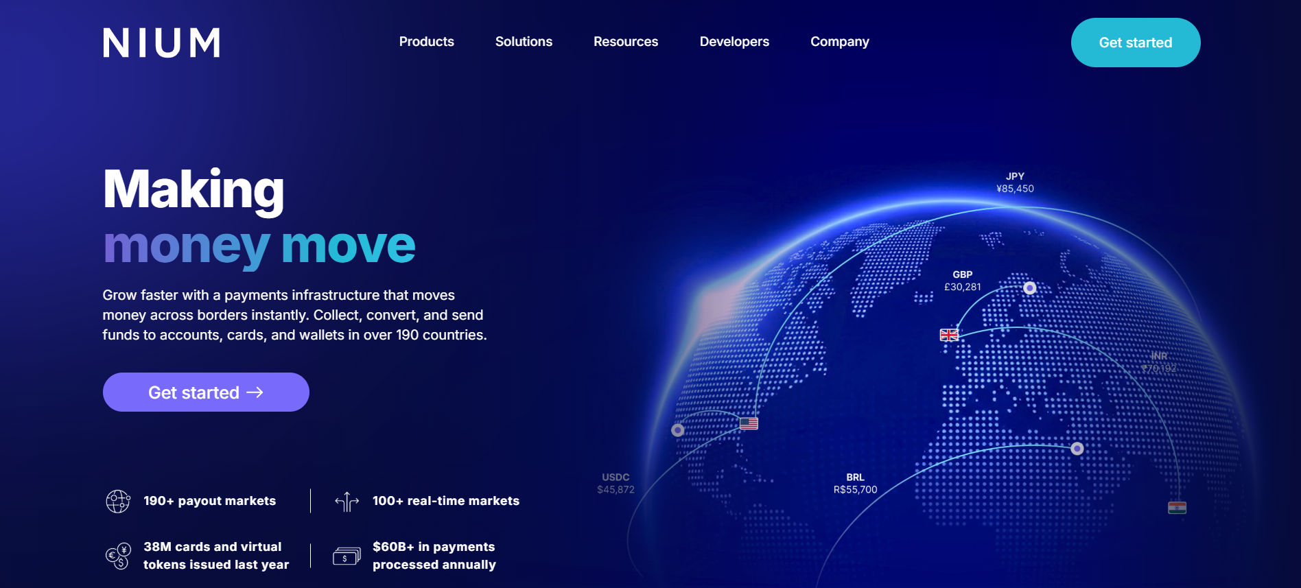 Nium Stablecoin Card Issuance Platform