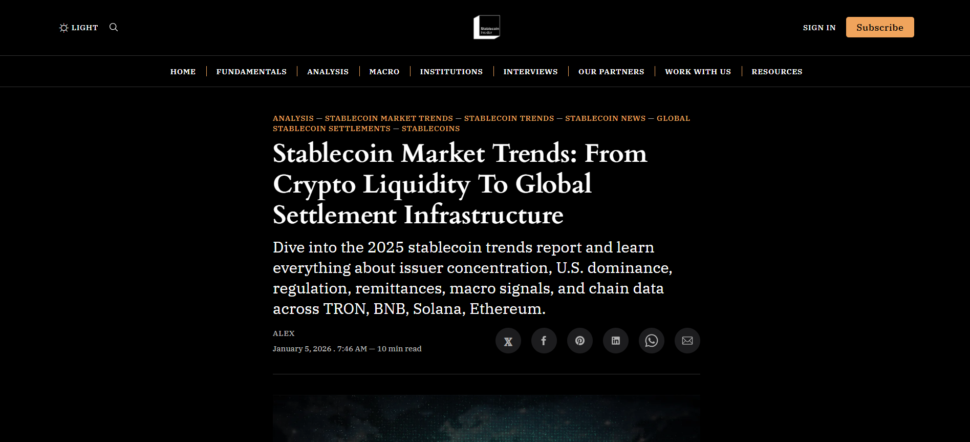 Stablecoin Market Trends