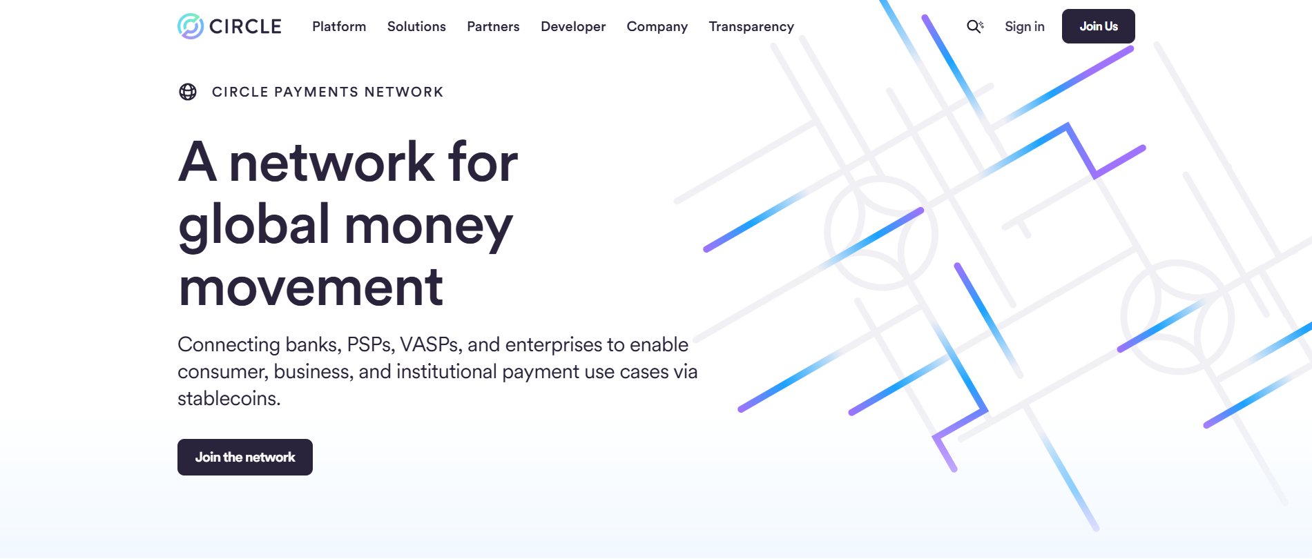 Circle Payment Network Stablecoin Gateway