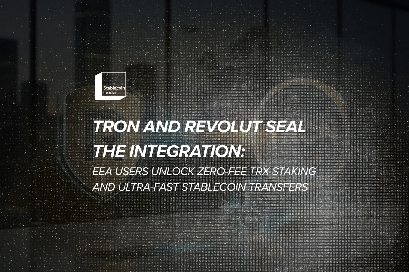 TRON and Revolut: Zero-Fee TRX Staking and Instant Stablecoin Transfers