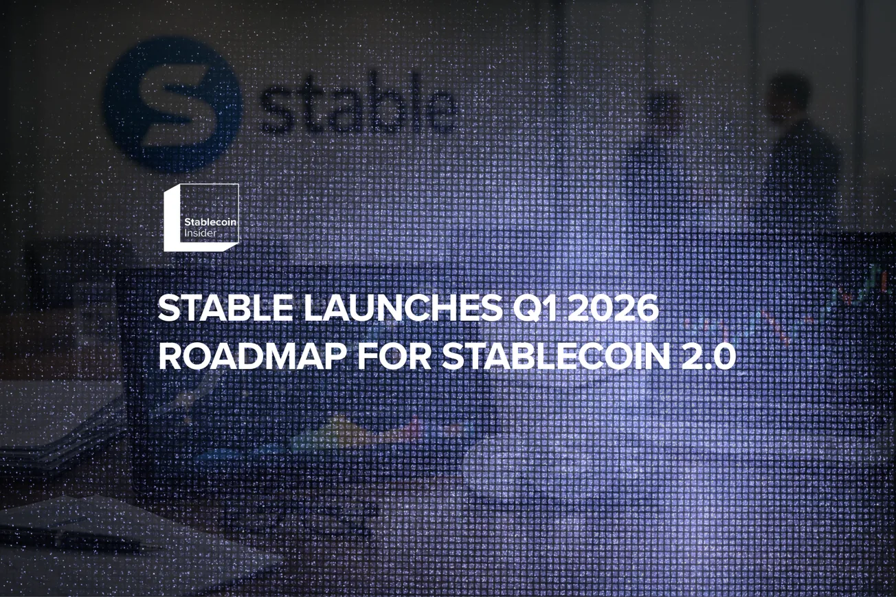 Stable Launches Q1 2026 Roadmap for Stablecoin 2.0