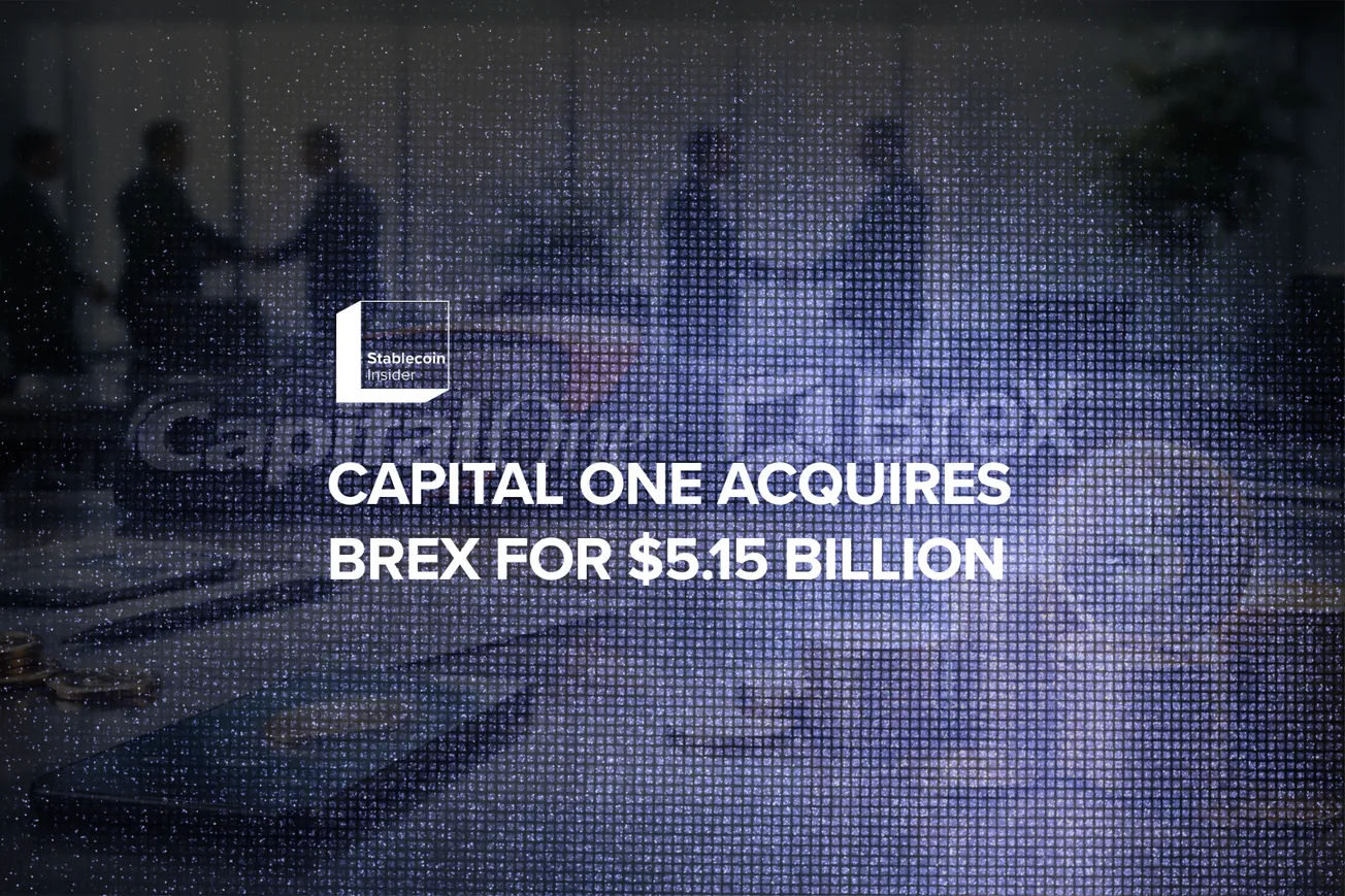 Capital One Acquires Brex for $5.15 Billion to Advance Stablecoin Payments