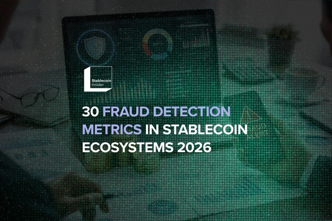 30 Fraud Detection Metrics in Stablecoin Ecosystems 2026