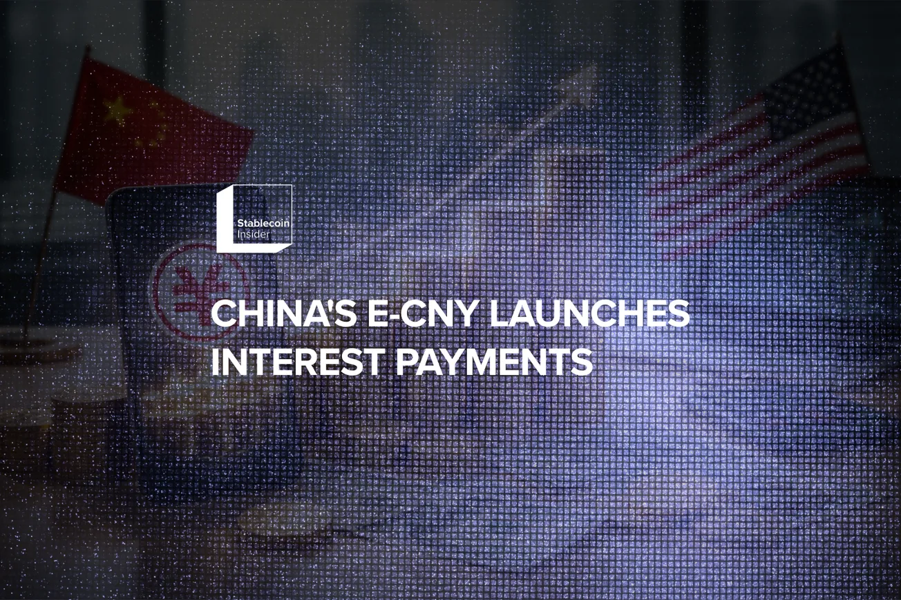 China's e-CNY Launches Interest Payments