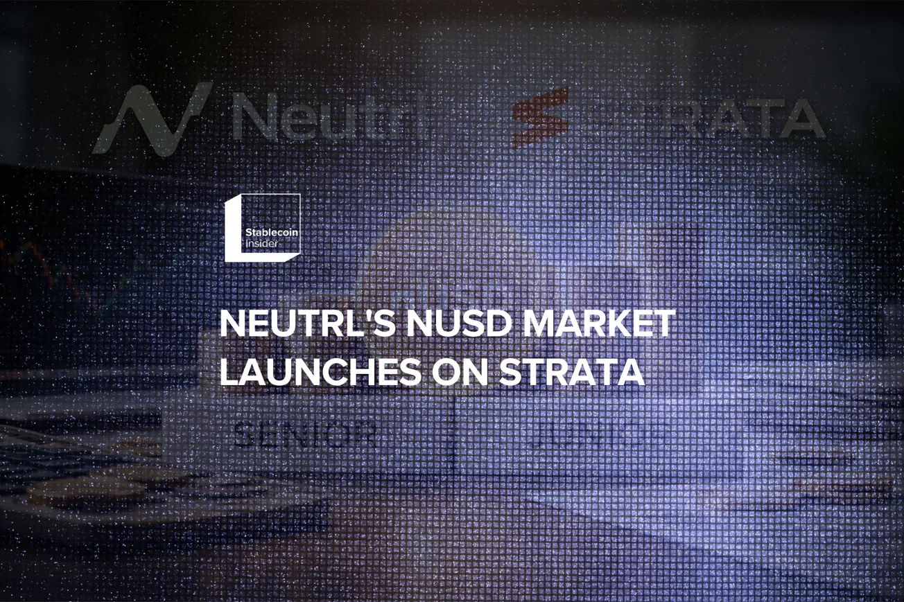 Neutrl's NUSD Market Launches on Strata