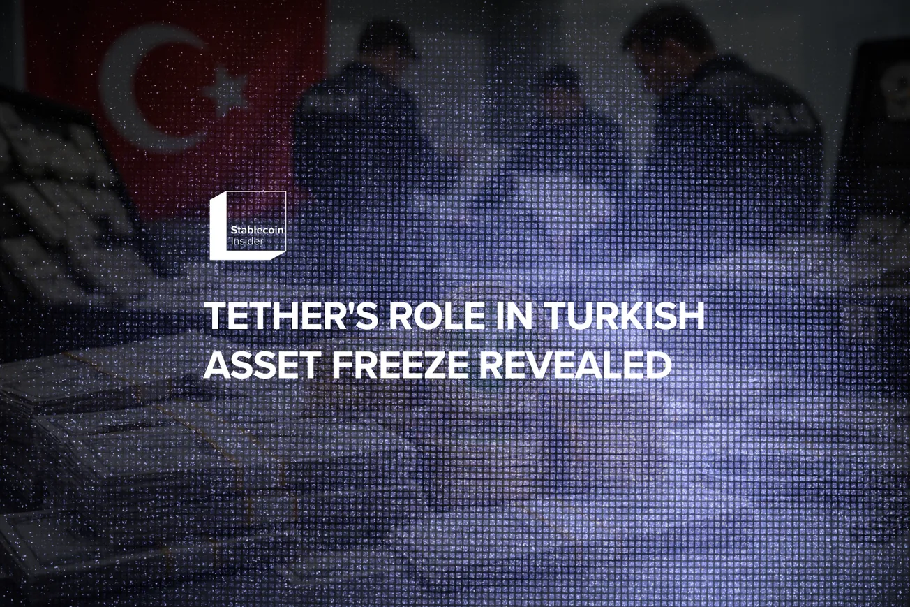 Tether's Role in Turkish Asset Freeze Revealed