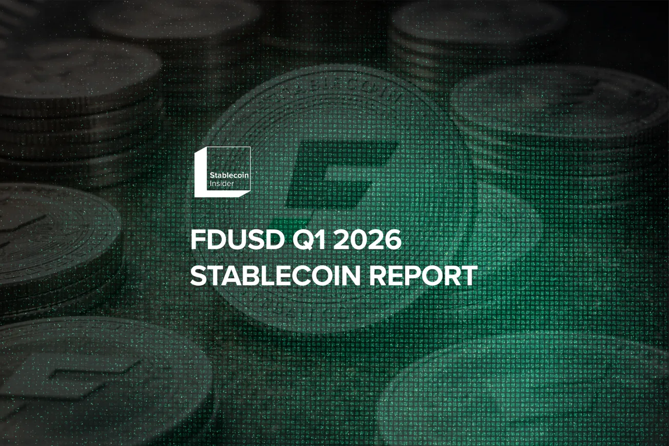 FDUSD Q1 2026 Stablecoin Report