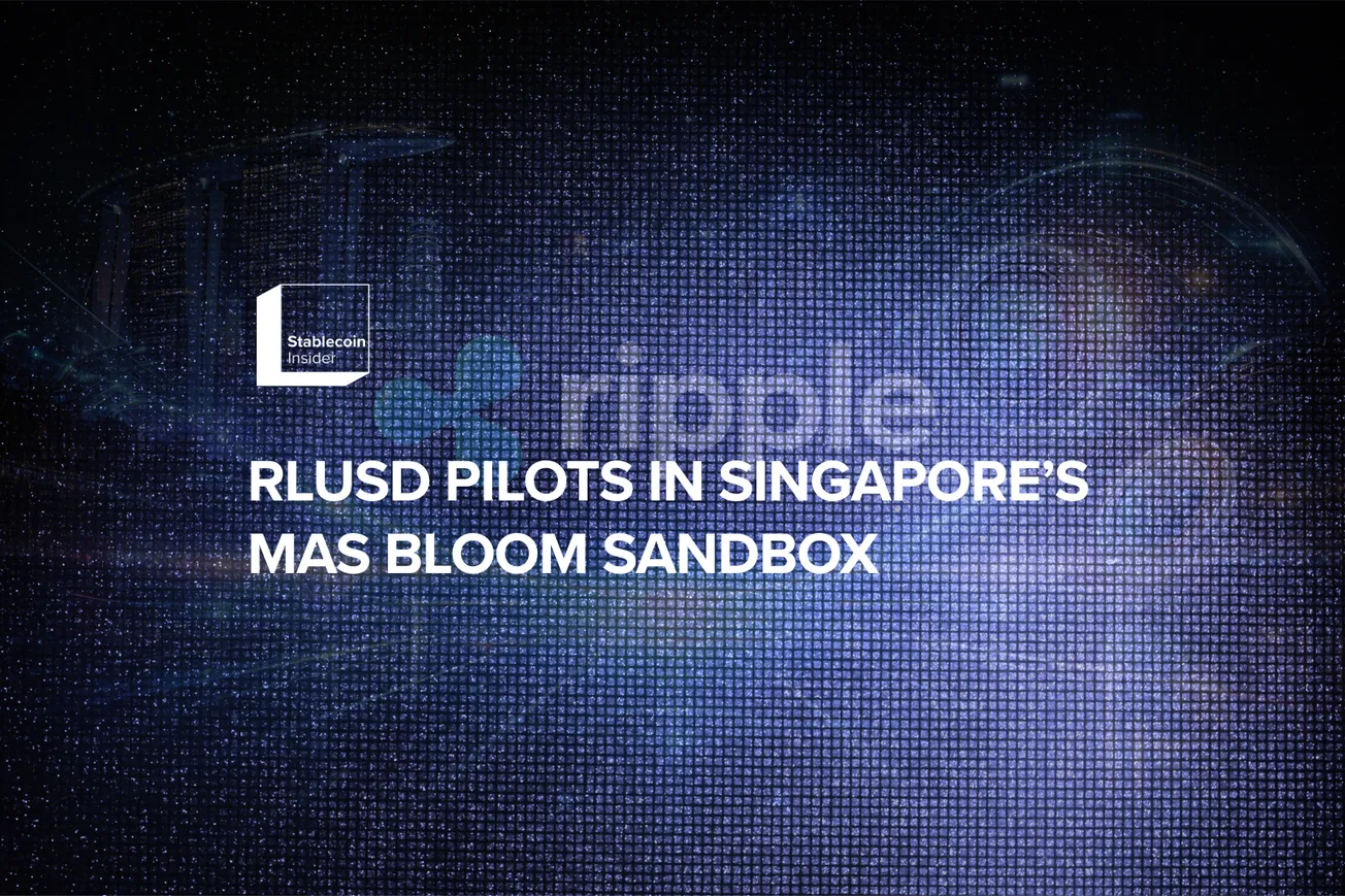 RLUSD Stablecoin Pilots in Singapore’s MAS BLOOM