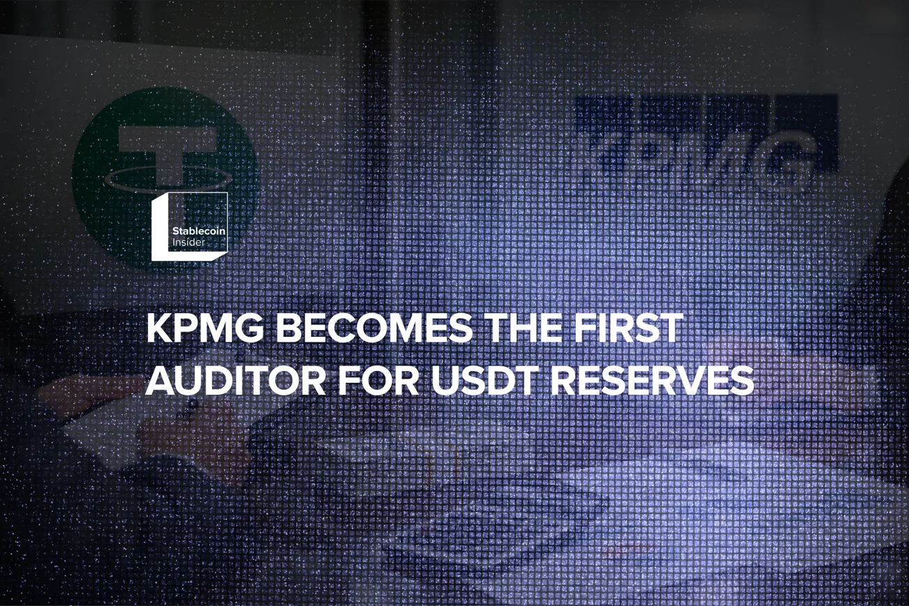 Tether Names KPMG as First Full Independent Auditor for USDT Reserves