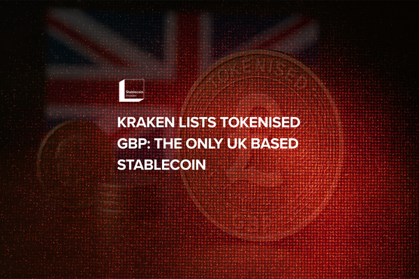 Kraken lists Tokenised GBP, the only UK based Stablecoin